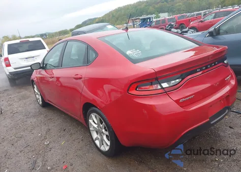 2013 Dodge Dart Rallye from USA, damaged, VIN 1C3CDFBH8DD682460
